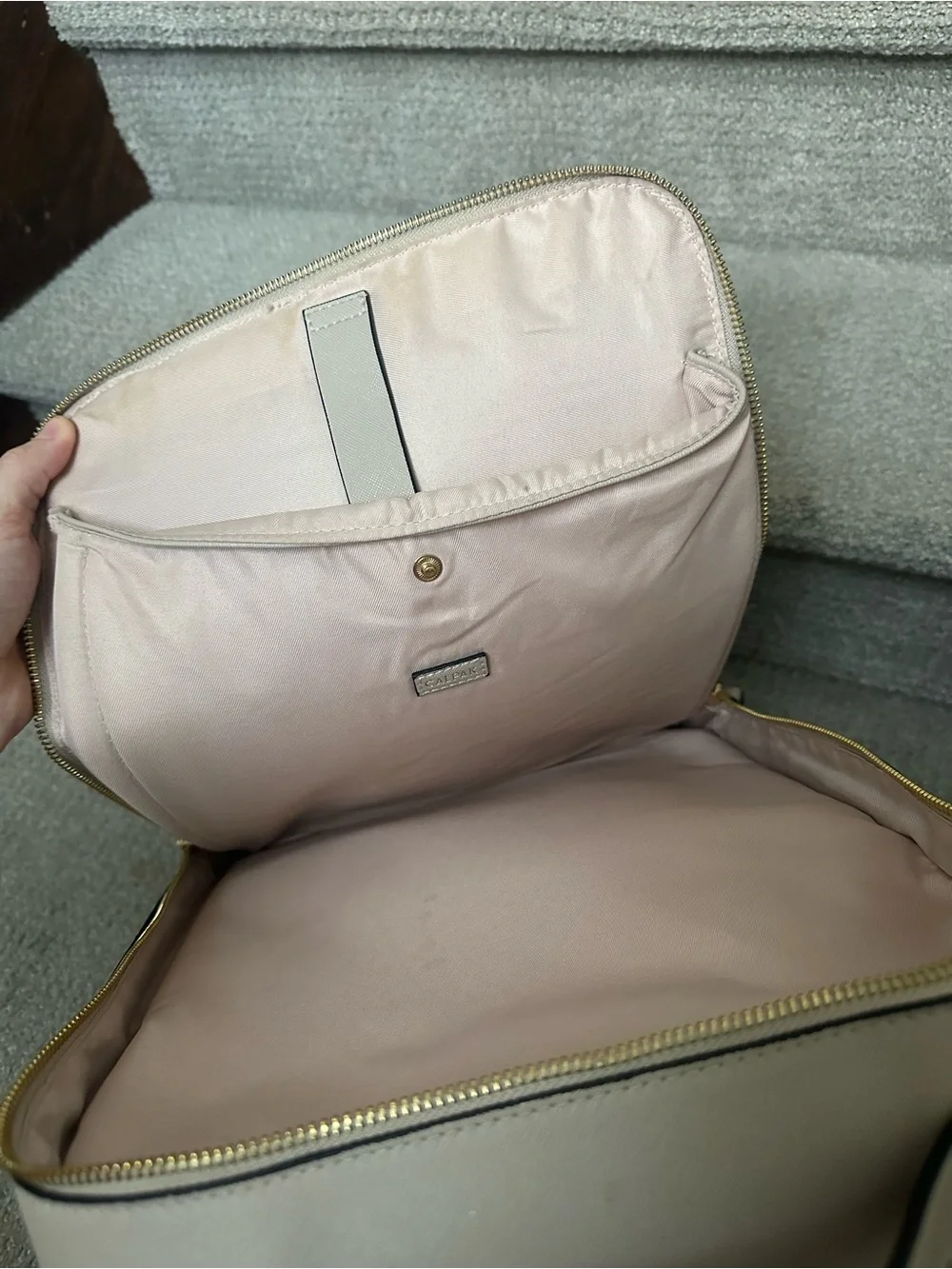 Calpak Kaya Laptop Backpack - Stone